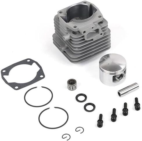 مجموعة إعادة بناء نهاية 45cc 4-Bolt 2 حلقة مكبس متوافقة مع محرك Rovan 1/5 الغاز RC LT 45cc in Kuwait