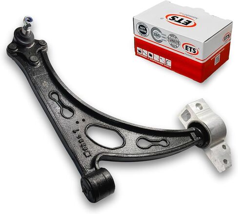 ETS 2Pc Front Left & Right Lower Control Arm & Ball Joint (Cast Iron) kit RK620140 RK620142 Fits Volkswagen Eos 2007-2014, Golf 2010-2014, GTI 2006-2013, Jetta 2006-2014, Audi A3/A3 Quattro 2006-2009 in Saudi Arabia