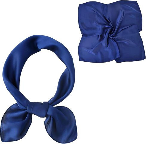 70x70cm Solid Color Scarf-Satin Silk Head Scarf for Women Men Vintage Bandanas Satin Hair Scarf Silk Wrap in Saudi Arabia