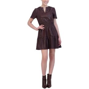 فستان Vigoss نسائي من الجلد الصناعي in Kuwait