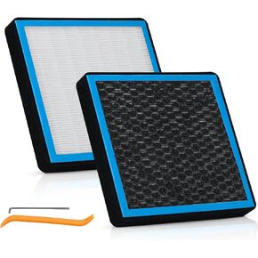 استبدال فلتر هواء المقصورة HEPA CF10134 متوافق مع Acura CSX، ILX، MDX، RDX، RL، RLX، TL، TLX، TSX، ZDX؛ Honda Accord، Civic، CR-V، Crosstour، Odyssey، Passport، Pilot، Pilot، Ridgeline in Kuwait