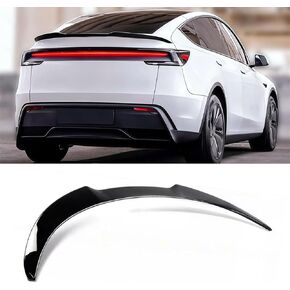 2025–2026 Compatible with Tesla Model Y, Rear Trunk Spoiler, MV Style Duckbill Design, Gloss Black ABS – Oasiland in Kuwait