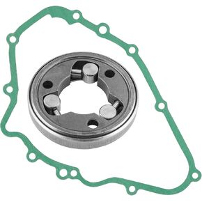 Caltric Starter Clutch One Way Bearing and Gasket Compatible with Kawasaki Ex500 Ninja 500 1990-2009 in Kuwait