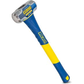Estwing Soft Face Sledge Hammer for Automotive, Industrial, and Construction Use, 30-35 HRC, 16-Inch Long Fiberglass Handle with Ergonomic Two-Handed Grip (4-Pound Head x 16-Inch Handle) in Kuwait