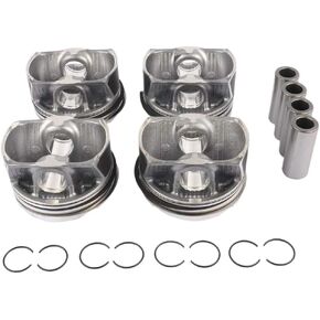 4-Piece Piston Ring Set 84mm Bore 22mm Pin Diameter Compatible with N20B20A Engines for 125i 320i 328i 428i 528i X1 X3 Z4 (2010-2018) in Kuwait