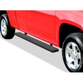 Tuxtreme Running Boards 6in Black Compatible with Chevy Colorado GMC Canyon 2004-2012 Extended Cab Stainless Steel (Nerf Bars Side Steps Side Bars) in Kuwait