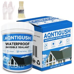 Invisible Waterproof Sealant，10,5OZ(300g) Transparent Repairing Leak Waterproof Coating，Liquid Waterproof Insulating Agent，Indoor & Outdoor Adhesive in Saudi Arabia