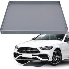 Under Car Oil Spill Mat Oil Drip Pan Garage Floor Mat Drip Tray Silicone Pad with Raised Edge Oil Drain Pan Catcher Automotive Tray Driveway Pad Liquid Leaks Non-Slip No Splatter for Floor Protector in Kuwait