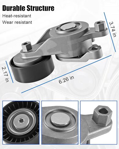 16620-0T040 Belt Tensioner Fit for Toyota Corolla 1.8L 2ZRFAE 2020 2021 2022 Replace 166200T040 in Saudi Arabia