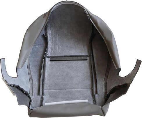 Priprilod Microfiber Leather Gray Driver & Passenger Side Bottom & Top Lean Back Replacement Seat Cover Fit for Toyota Sequoia 2000 2001 2002 2003 2004 2005 2006 2007 Fit for Tundra 2000-2004 in Saudi Arabia