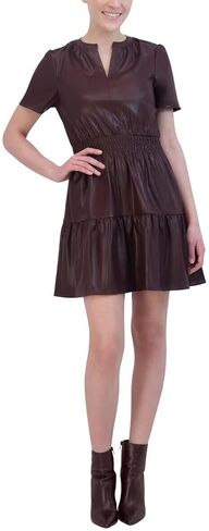 فستان Vigoss نسائي من الجلد الصناعي in Kuwait