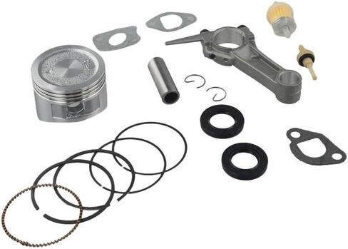 Complete Connecting Rod Piston Ring Gasket Set 5 5HP 6 5HP Compatible With Automotive Motorcycle Parts GX200 168F in Saudi Arabia