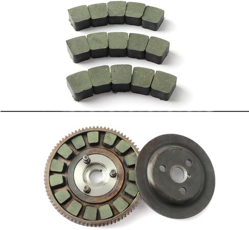 Engine Clutch Pads Square Shape Green Replacement Fit For 49cc 66cc 80cc Motorized Bicycle Clutch Pad distintivo(45 pcs) in Saudi Arabia
