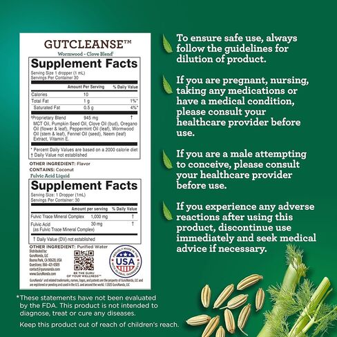 GuruNanda Gutcleanse 2 Step Kit in Kuwait