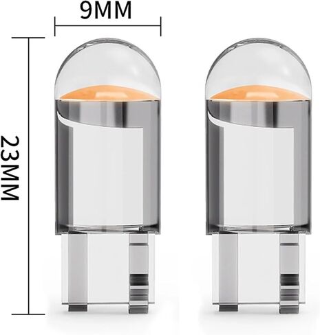10pcs Car LED Light T10 W5W COB SMD For Truck Interior Dome Reading Lamps Clearance Bulbs Parking Signal Lighting 24V Accessories(10X Ice blue) in Saudi Arabia
