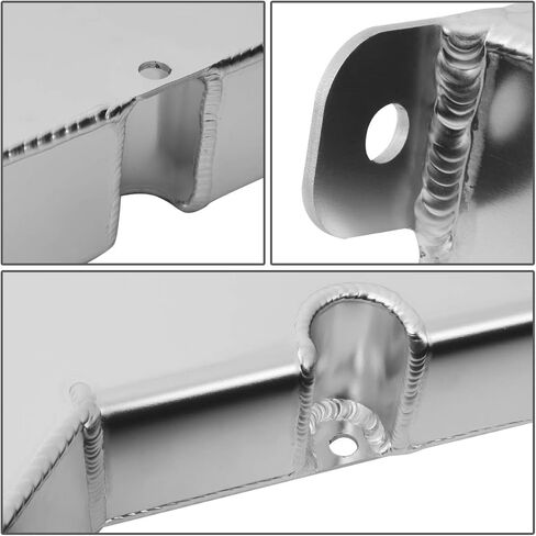 Auto Dynasty Aluminum Radiator Coolant Expansion Overflow Tank Reservoir Compatible with Ford Mustang 1986-1993 in Saudi Arabia