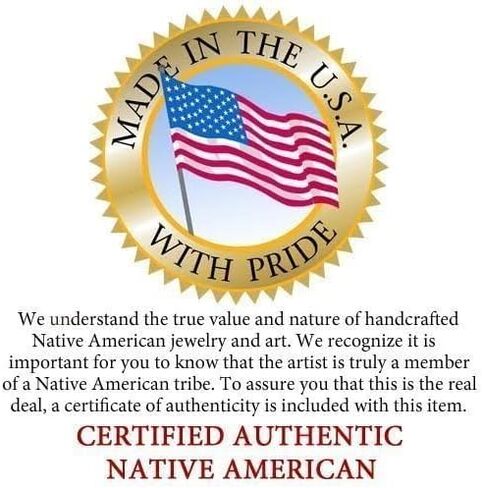 Alltribes Native American Kingman Turquoise Gold Key Ring Unisex Accessory 0096 in Kuwait