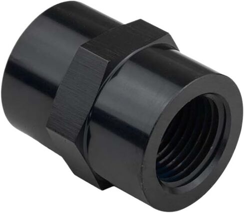 Aluminum1/8(1/4 3/8 1/2 3/4) NPT Female To 1/8(1/4 3/8 1/2 3/4) NPT Female Couplers Straight Fitting Adapter Accessories(WX910-04B) in Saudi Arabia