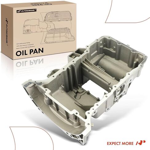 A-Premium Engine Oil Pan Sump with Drain Plug Compatible with Mercedes-Benz GLC300, C300, 2016 2017, 2.0L, AWD, Replaces A2740100413, A2740142600 in Saudi Arabia