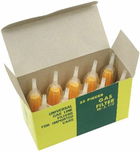 Inline Fuel Filter, Box Of 10, Compatible with Bug & Ghia Thru 74,Type 2 Thru 71,Type 3 64-67 9100 in Kuwait