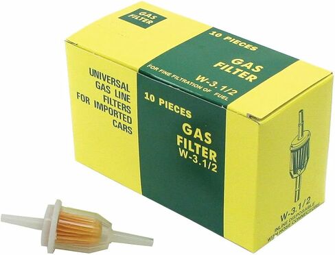 Inline Fuel Filter, Box Of 10, Compatible with Bug & Ghia Thru 74,Type 2 Thru 71,Type 3 64-67 9100 in Kuwait