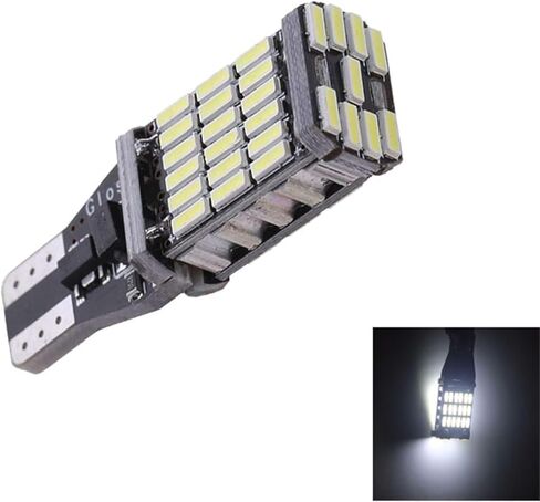 2 قطعة T15 W16W LED عكس مصابيح كهربائية 920 921 912 Canbus 4014 45SMD تسليط الضوء على مصباح وقوف السيارات الاحتياطية DC12V in Kuwait