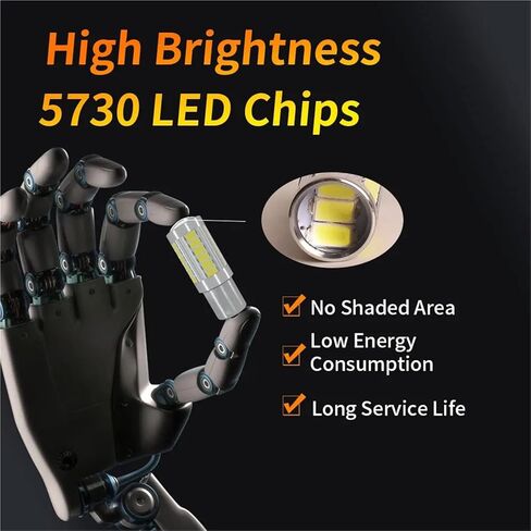 2pcs 5730 33Chips LED Reverse Light Bulbs for Car 1156 BA15S P21W 1157 BAY15D P21/5W White Stop/Parking Lights(1156 ba15s) in Saudi Arabia