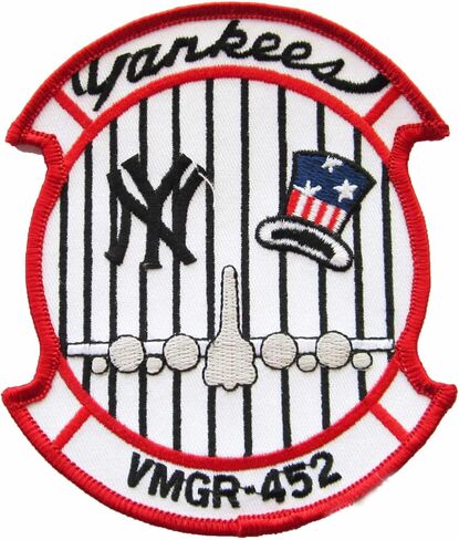 VMGR-452 Yankees Patch – Sew On, 4.5" in Saudi Arabia