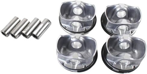 4-Piece Piston Ring Set 84mm Bore 22mm Pin Diameter Compatible with N20B20A Engines for 125i 320i 328i 428i 528i X1 X3 Z4 (2010-2018) in Kuwait