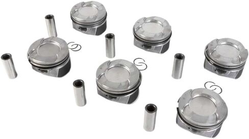 Piston Rings Set STD 84mm Compatible with F20 F21 F30 F10 N55B30 N55B30A 3.0L L6 Twin Turbo Engine in Kuwait