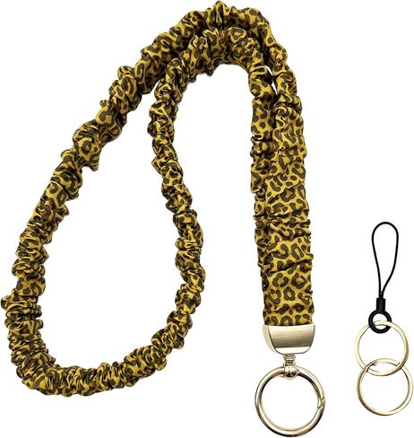 Badge Lanyard for Keys,Long Neck Strap with Metal Hook for ID Badges,Cute Keychain Lanyard for Women Men in Kuwait