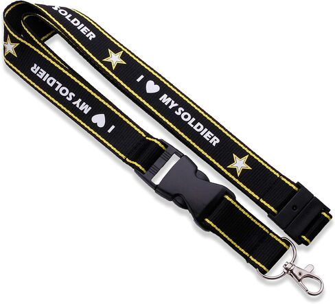 Coins For Anything, Inc Army I Love My Soldier Lanyard in Saudi Arabia