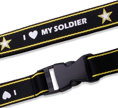 Coins For Anything, Inc Army I Love My Soldier Lanyard in Saudi Arabia