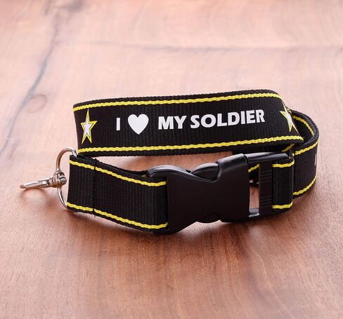 Coins For Anything, Inc Army I Love My Soldier Lanyard in Saudi Arabia