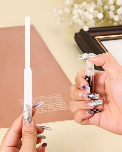 300-Pack Disposable Perfume Tester Strips - Premium Paper Fragrance Testing Strips for Essential Oils, Aromatherapy, and Scent Evaluation (5.1 Inches) in Saudi Arabia