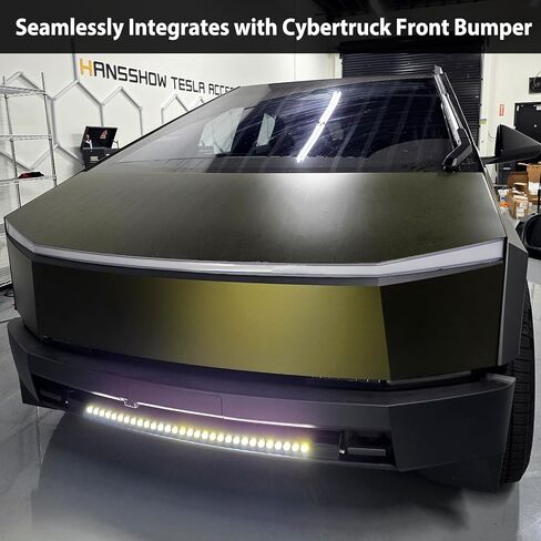 Front Bumper LED Light Bar for Cybertruck Off-Road Auxiliary Lights fit for Tesla Cybertruck Accessories in Kuwait