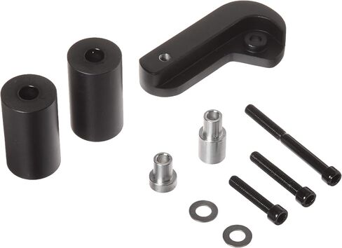 Krator MT219-024 Black Slider (2006-2008 Suzuki GSXR 600 / 750 No Cut Frame Crash Protectors Motorcycle) in Kuwait