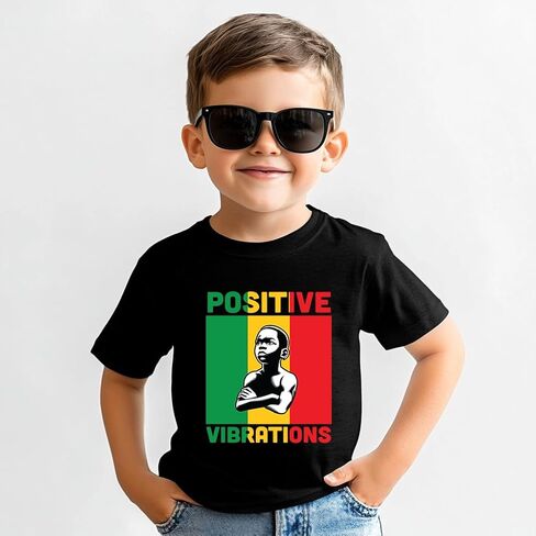قميص Juneteenth للأطفال - قميص Juneteenth للأطفال الصغار، تي شيرت قصير الأكمام للأولاد والبنات، 2T-8T in Saudi Arabia