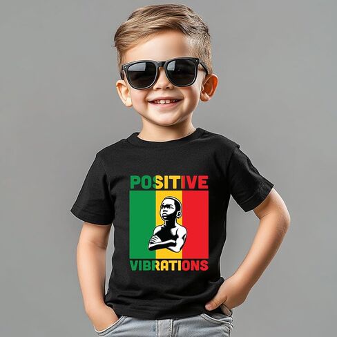قميص Juneteenth للأطفال - قميص Juneteenth للأطفال الصغار، تي شيرت قصير الأكمام للأولاد والبنات، 2T-8T in Saudi Arabia