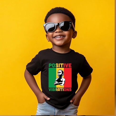 قميص Juneteenth للأطفال - قميص Juneteenth للأطفال الصغار، تي شيرت قصير الأكمام للأولاد والبنات، 2T-8T in Saudi Arabia
