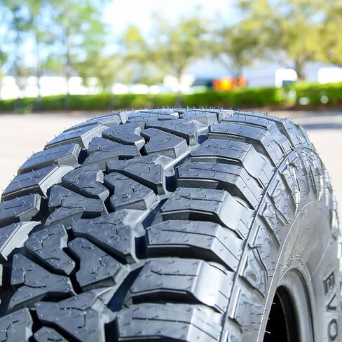 Set of 4 (FOUR) Evoluxx Rotator R/T All-Terrain Mud Off-Road Light Truck Radial Tires-33X12.50R17LT 33X12.50X17 33X12.50-17 121Q Load Range F LRF 12-Ply BSW Black Side Wall in Saudi Arabia