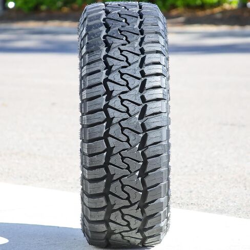 Set of 4 (FOUR) Evoluxx Rotator R/T All-Terrain Mud Off-Road Light Truck Radial Tires-33X12.50R17LT 33X12.50X17 33X12.50-17 121Q Load Range F LRF 12-Ply BSW Black Side Wall in Saudi Arabia