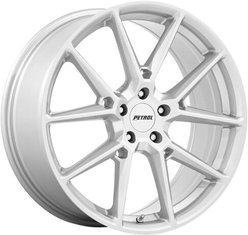 بنزين PE002 P1E 20x8.5 5x108 +40 ملم حافة عجلة فضية 20 بوصة PE002SX20854540 in Saudi Arabia