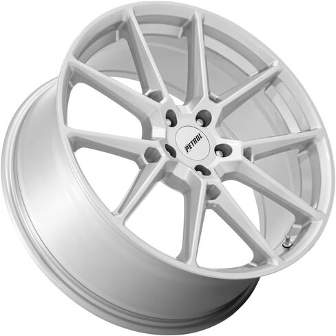 بنزين PE002 P1E 20x8.5 5x108 +40 ملم حافة عجلة فضية 20 بوصة PE002SX20854540 in Saudi Arabia