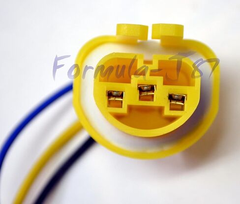 Flosser سلك تسخير 9004 9007 HB5 HB1 مقبس ضفيرة أنثى 9444 استبدال موصل المصباح الأمامي (عبوة من 2) صنع في ألمانيا in Kuwait