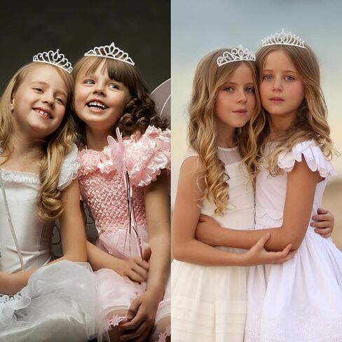 12 Pack Princess Crown Rhinestone Tiara Tiaras for Women Bulk Crowns Small Tiara Bulk for Women Birthday Christmas Party Bridal Wedding Prom in Kuwait