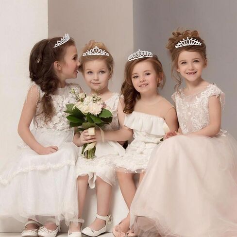 12 Pack Princess Crown Rhinestone Tiara Tiaras for Women Bulk Crowns Small Tiara Bulk for Women Birthday Christmas Party Bridal Wedding Prom in Kuwait