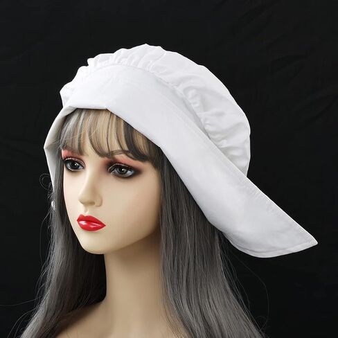 قبعة GRACEART للسيدات من الفلاحين الأميش، قبعة Prairie للنساء من Pioneer Colonial Bonnet in Saudi Arabia
