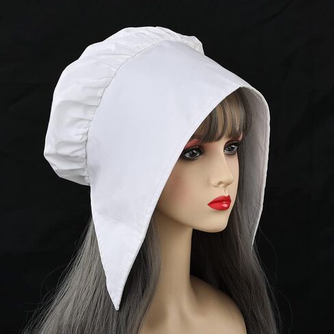 قبعة GRACEART للسيدات من الفلاحين الأميش، قبعة Prairie للنساء من Pioneer Colonial Bonnet in Saudi Arabia