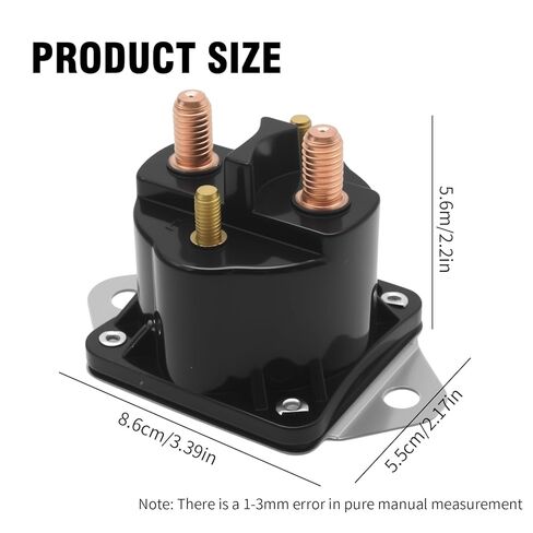 4 PCS 72631 12V Winch Solenoid Relay, Replacement for Warn Winch XD9000, Replacement for Warn Winch XD9000i, Replacement for M6000, Replaces 28396 in Saudi Arabia